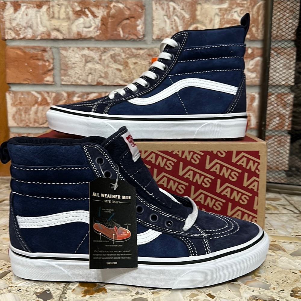Vans Sk8 Hi Mte Navy true white